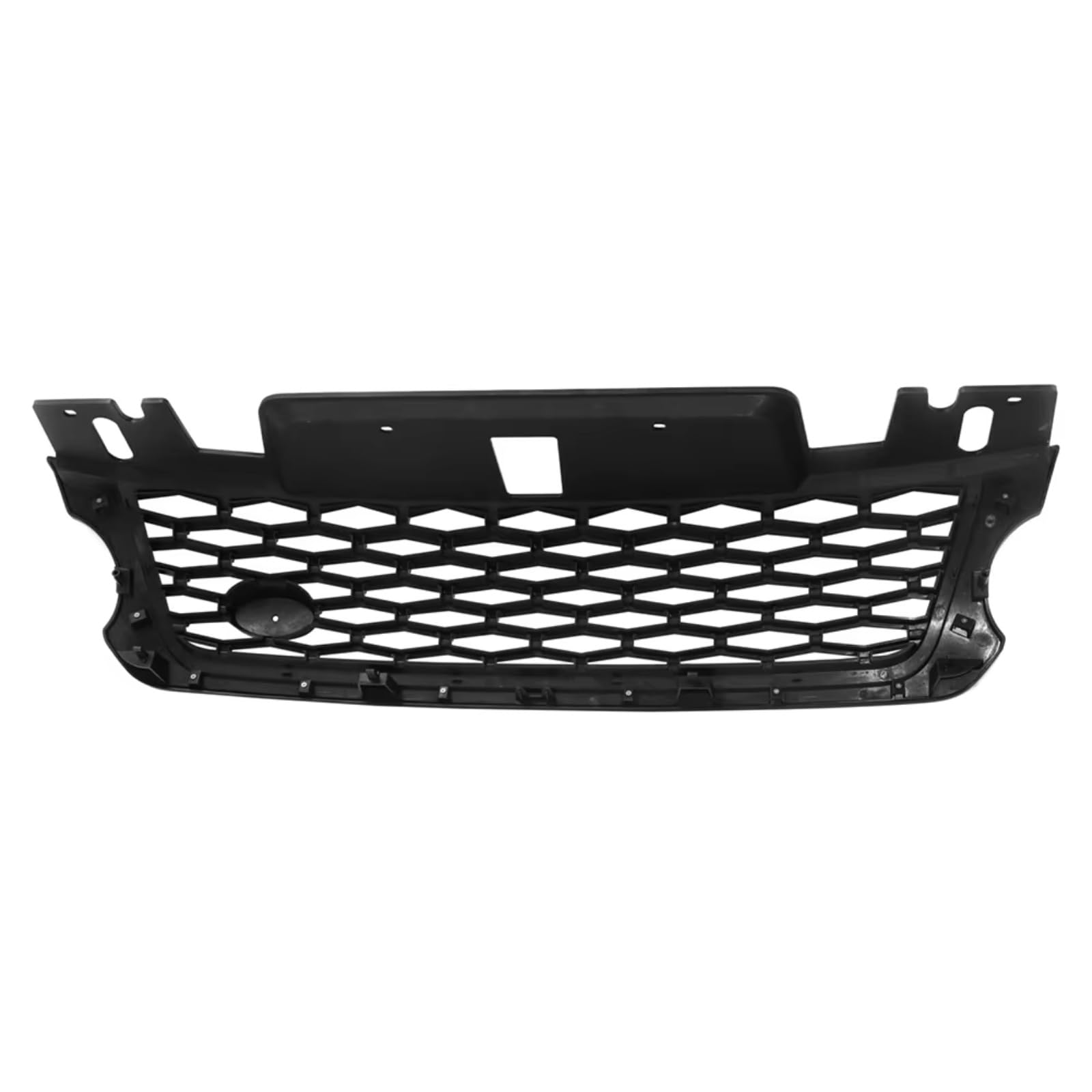 GLILAR Kühlergrille Kompatibel Mit Land, Für Rover, Für Range, Für Rover Sport L494 2015 2016 2017, Glänzend Schwarzer Renngrill, Auto-Frontoberstoßstangengrill LR062238 von GLILAR