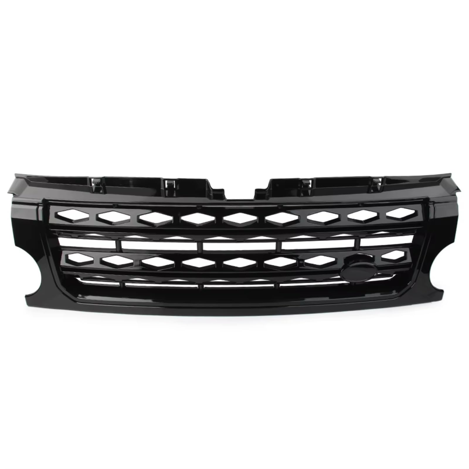 GLILAR Kühlergrille Kompatibel Mit Land Für Rover Für Discovery LR3 2005 2006 2007 2008 2009, Auto-Frontgrill, Stoßstange, Netzgrill, Auto-Ersatzteile(Black) von GLILAR