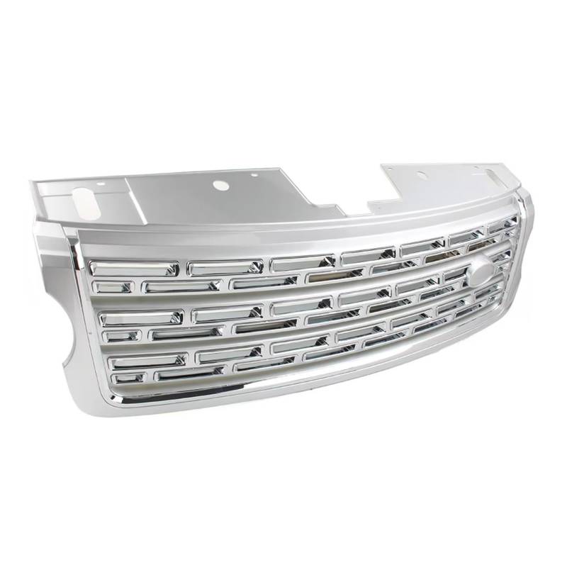 GLILAR Kühlergrille Kompatibel Mit Land Für Rover Für Range Für Rover 2013 2014 2015 2016 2017 Auto-Frontstoßstangen-Obergrill LR083321 Ersatzzubehör(Silver) von GLILAR