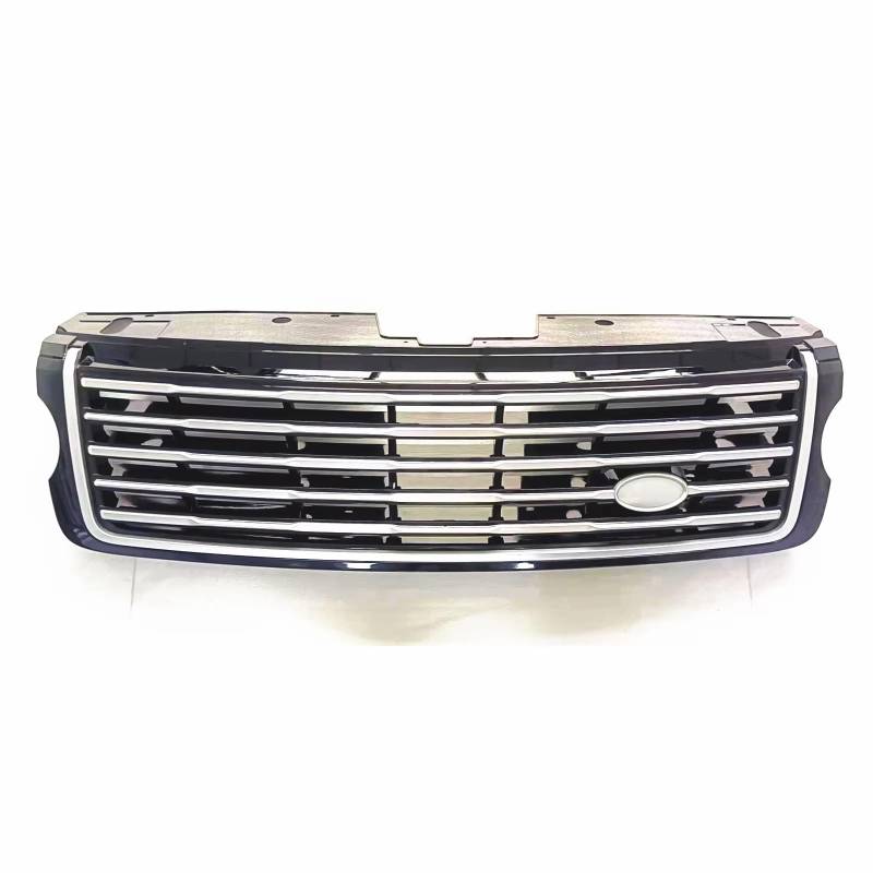 GLILAR Kühlergrille Kompatibel Mit Land Für Rover Für Range Für Rover Für Vogue L405 2013 2014 2015 2016 2017 Auto-obere Stoßstangenhaube Frontgrill Mesh Grid Grill Kit von GLILAR