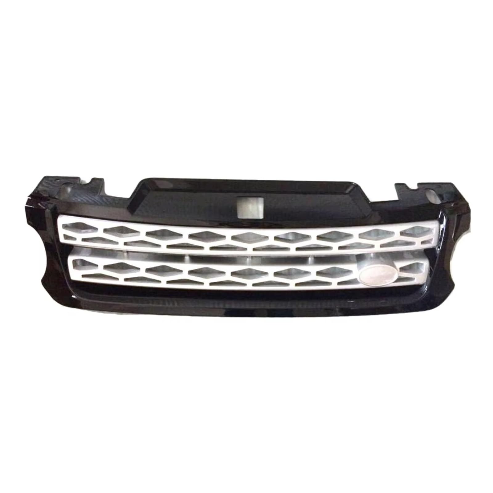 GLILAR Kühlergrille Kompatibel Mit Land Für Rover Für Range Für Rover Sport L494 2014 2015 2016 2017 Frontstoßstange Oberer Grill Außenform Autozubehör(Silver) von GLILAR