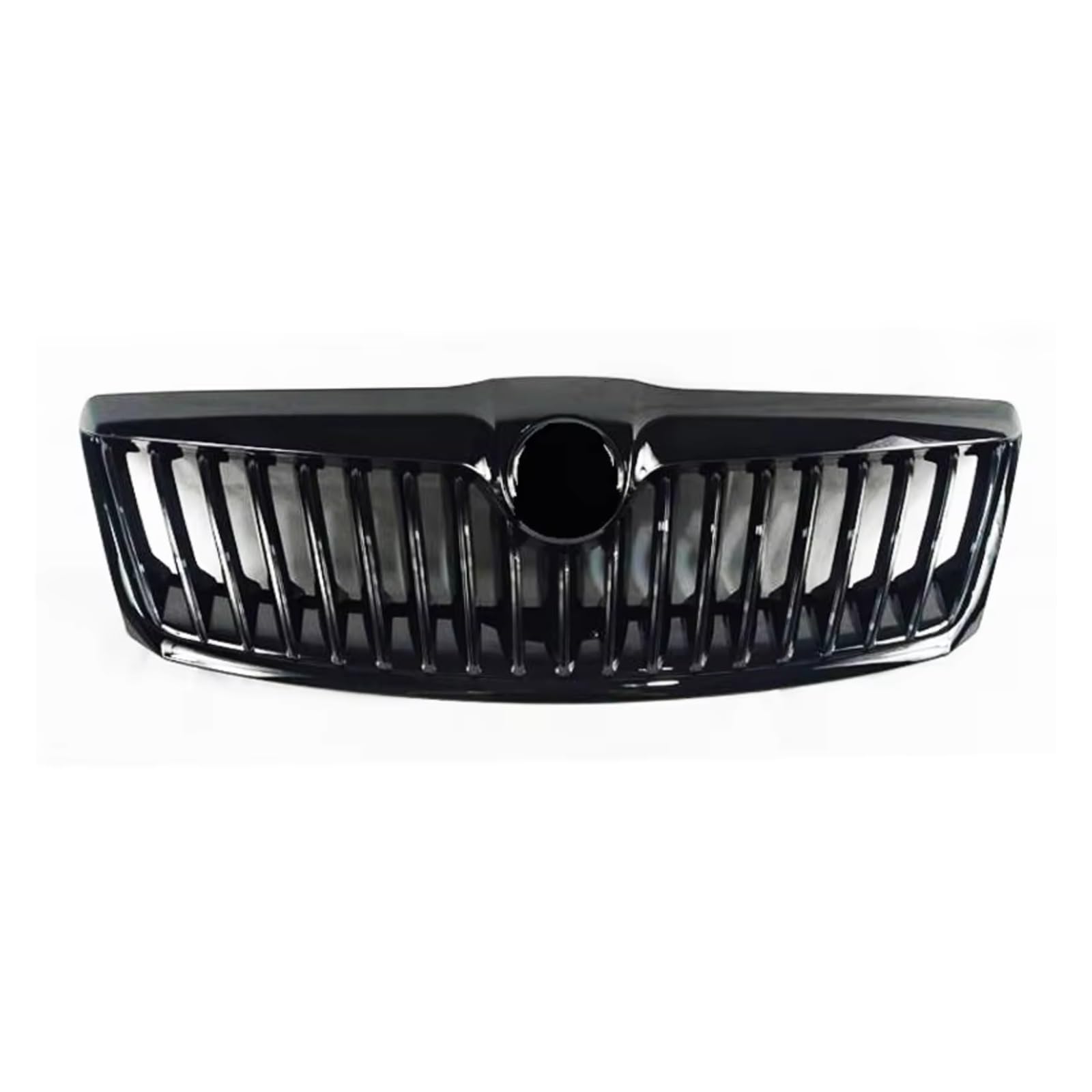 GLILAR Kühlergrille Kompatibel Mit Skoda Für Octavia 2010 2011 2012 2013, Auto-Frontstoßstange, Kühlergrill, Renngrill, Vorderer Oberer Stoßstangengrill, Autozubehör(Black) von GLILAR