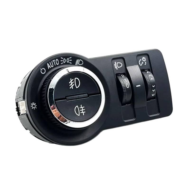 GLILAR Lichtschalter Scheinwerfer Kompatibel Mit Chevrolet Für Cruze, Auto-Nebelscheinwerfer-Scheinwerferschalter, Knopf, Lichtsensor-Modul, Automatischer Schalter, Kopflampenschalter, GM13301749 von GLILAR