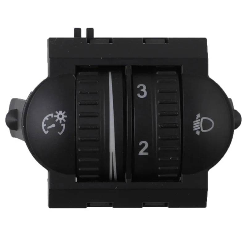 GLILAR Lichtschalter Scheinwerfer Kompatibel Mit VW Für Golf 6 MK6 5KD941333 Auto Front Licht Schalter Scheinwerfer Dimmer Scheinwerfer Control Schalter Auto Zubehör von GLILAR