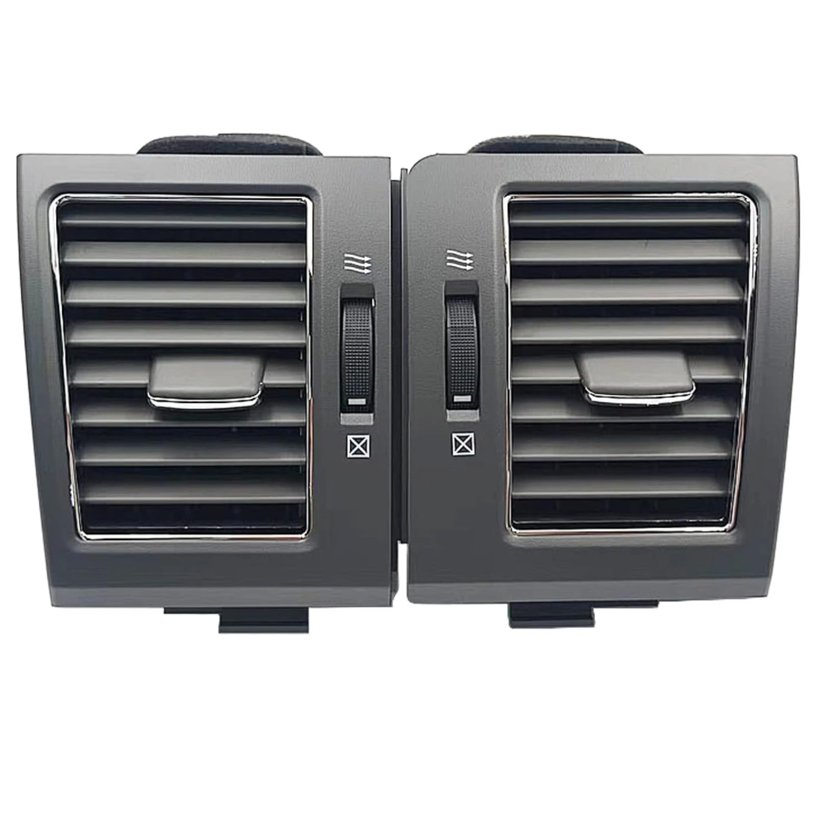 GLILAR Lüftungsgitter Vorne Kompatibel Mit Toyota Für Land Für Cruiser 200 LC200 2008 2009 2010 2011 2012 2013 2014 2015 Auto A/C Klimaanlage Air Vent Outlet Grill 55687-60100(Gray) von GLILAR