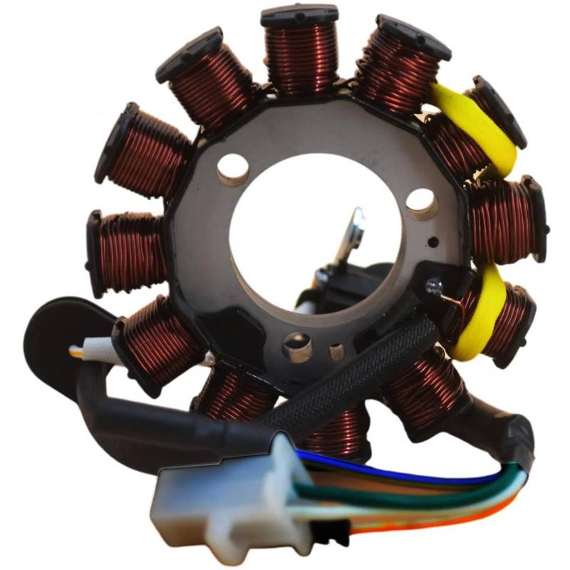 GLILAR Motorrad Stator Spule Kompatibel Mit Cbf125 2008-2015 Motorradzubehör Generator Magneto Statorspule Estator Motor Statorspule 31120kwf941 von GLILAR