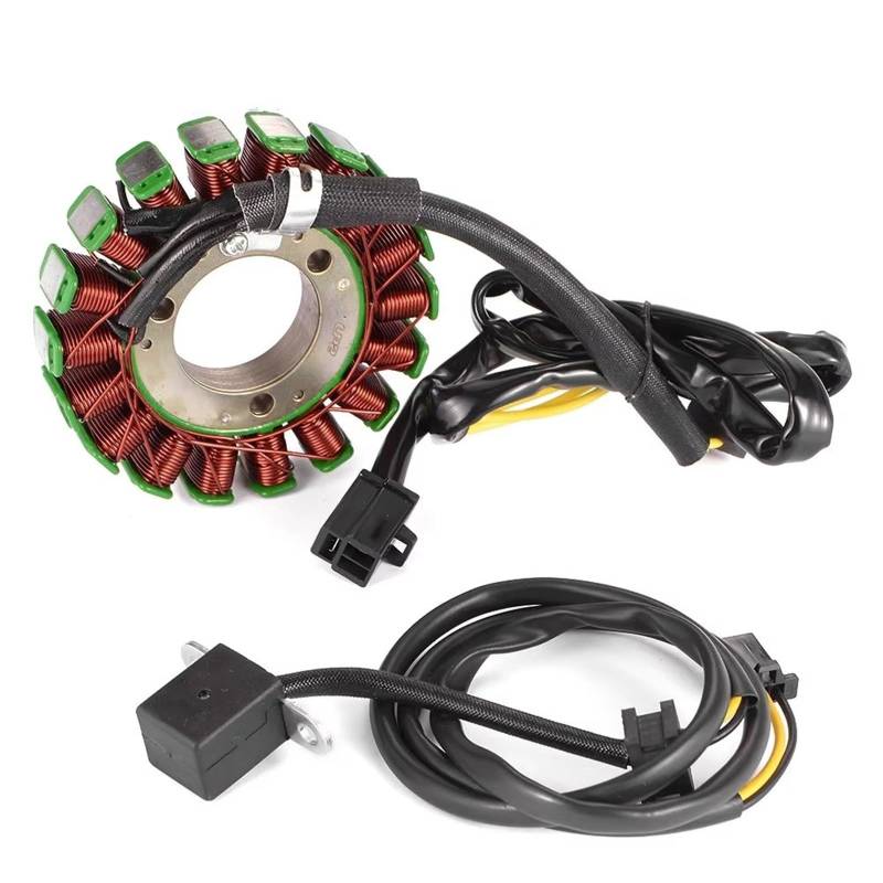 GLILAR Motorrad Stator Spule Kompatibel Mit Für Ex250 Für Zzr250 1990–2007 Für Ex250 Für Ninja 250 1986–2007 Motorradgenerator Statorspule 210031154 von GLILAR