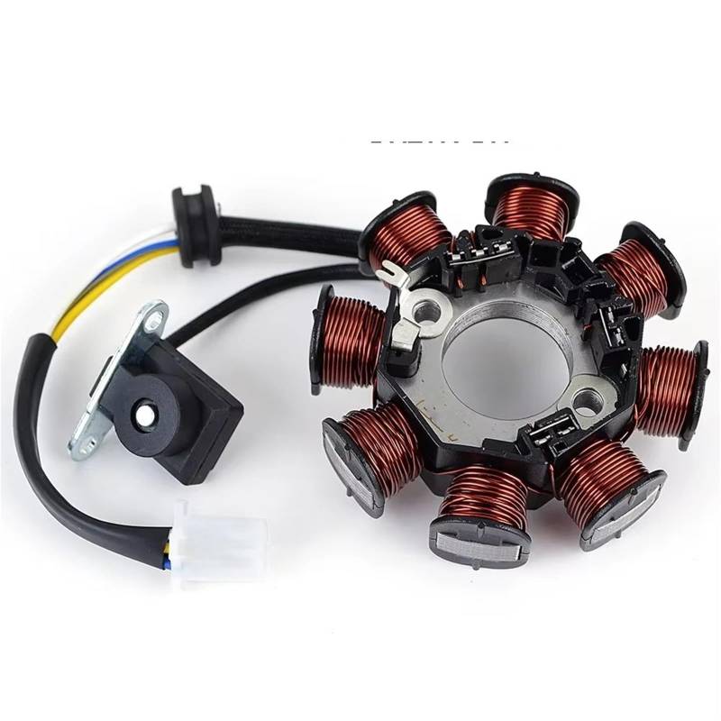 GLILAR Motorrad Stator Spule Kompatibel Mit Für Klx110 2003-2009 Für Drz110 2003 2004 2005 Motorrad Zubehör Generator Stator Spule 210031390 K210031390 von GLILAR