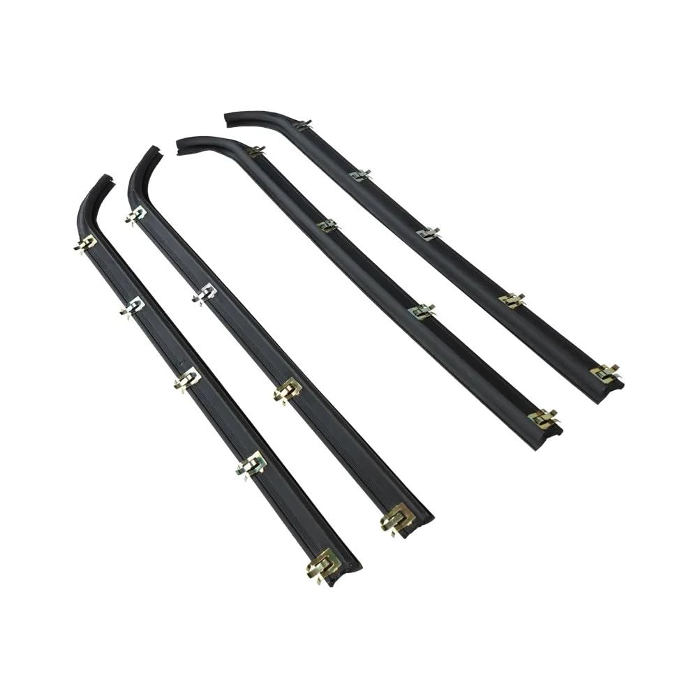 Kompatibel Mit Ford Für F250 F350 1987–1997 Fensterdichtungsgürtel Weatherstrips Fensterglasdichtungsstreifen Automotive Fensterdichtung F2TZ1521457A von GLILAR