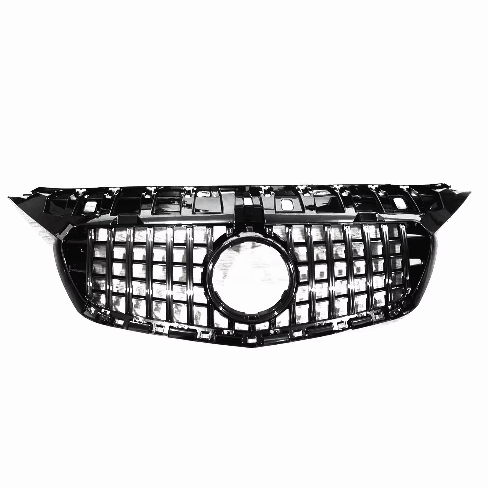 Kühlergrille Kompatibel Mit Benz Für Citan Für W415 2013 2014 2015 2016 2017 2018 2019 2020 2021. Vorderer Grill Im GT-Stil, Obere Stoßstangenhaube, Netzgitter-Grill von GLILAR