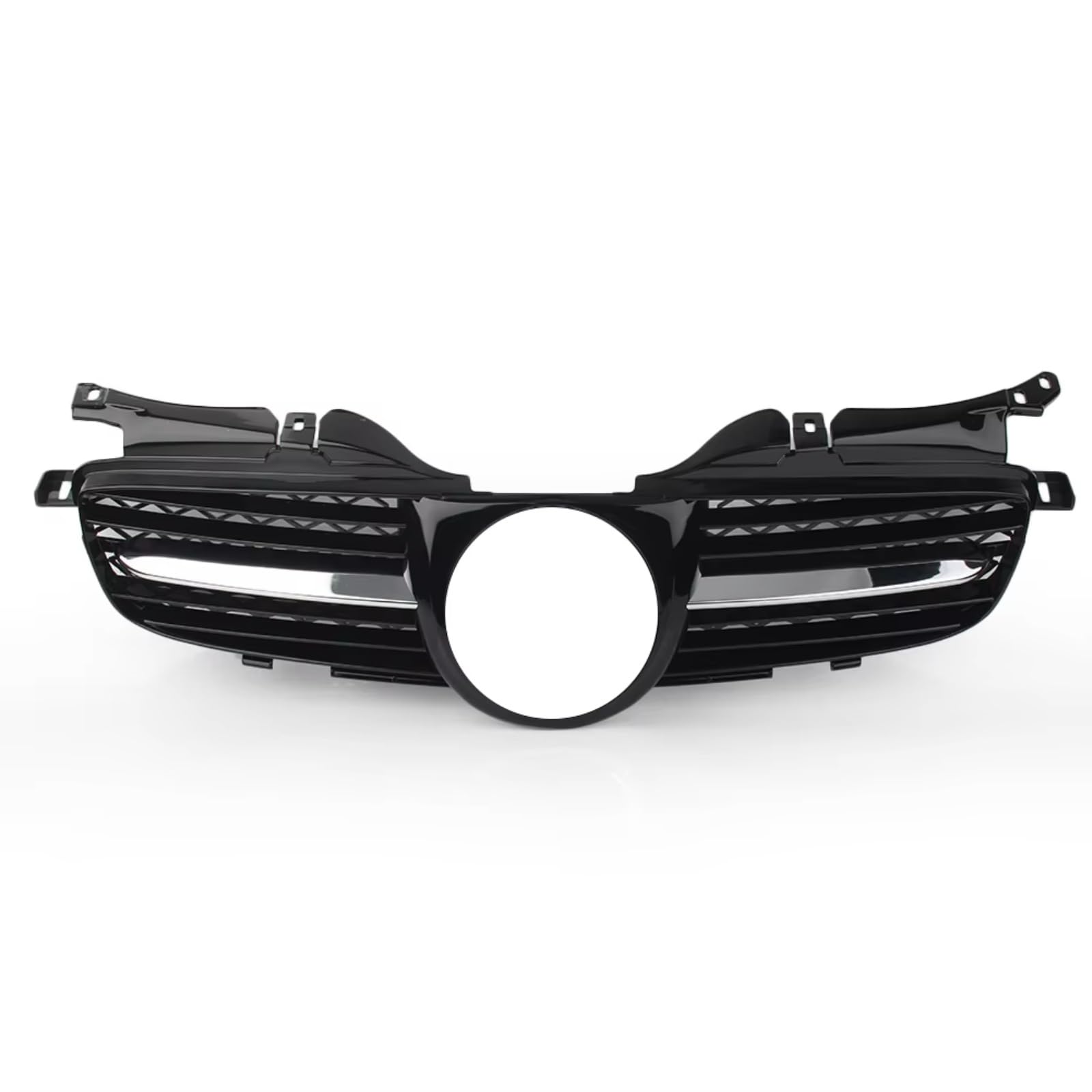 Kühlergrille Kompatibel Mit Benz Für R170 W170 SLK-Klasse 1998 1999 2000 2001 2002 2003 2004. Auto-Frontgrill, Obere Stoßstange, Grill, Haube, Kühlergrill von GLILAR