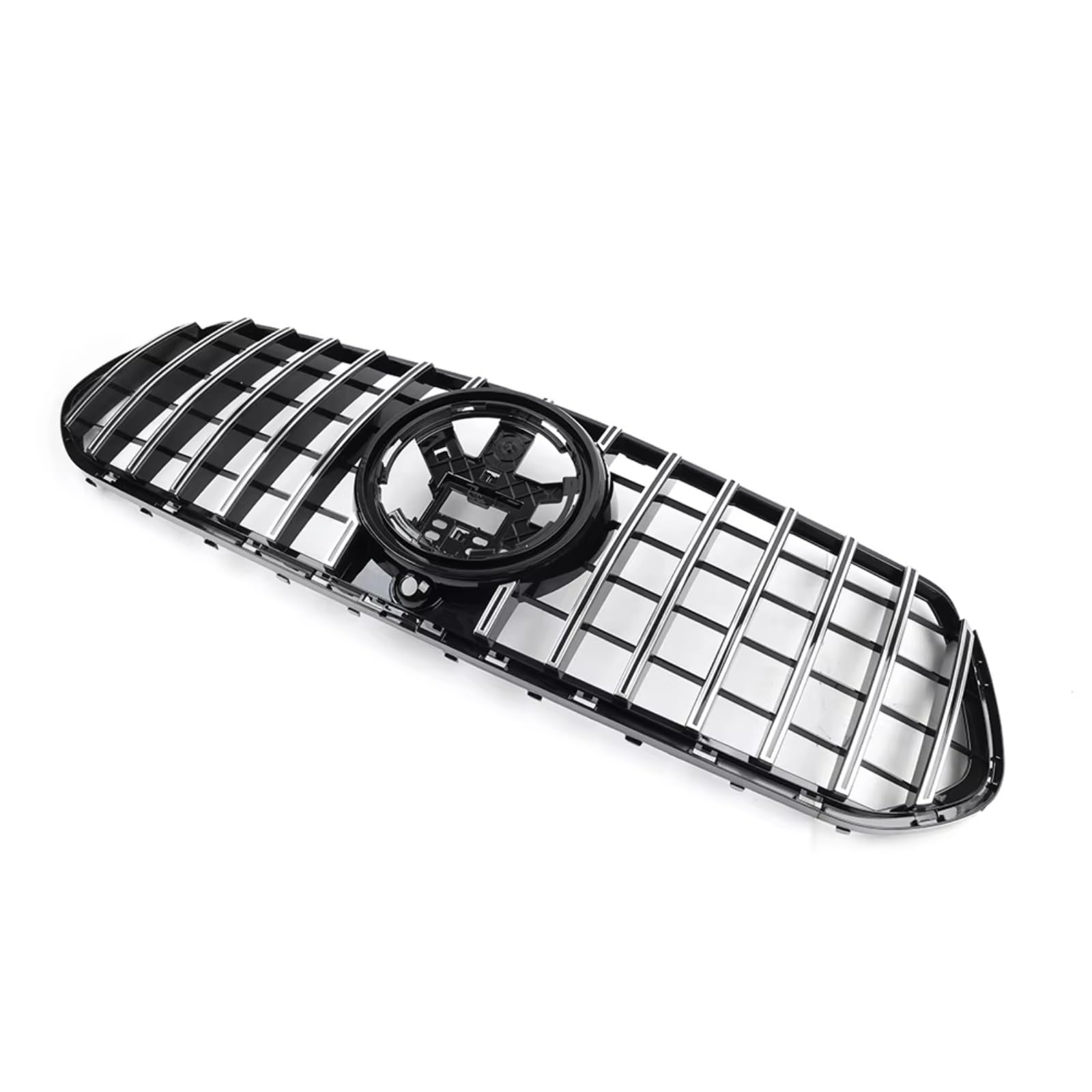 Kühlergrille Kompatibel Mit Benz Für W167 GLE350 GLE450 GLE580 GLE-Klasse 2020 2021 2022 2023. Auto-Frontstoßstangengrill, Renngitter, Netzgitter(Chrome n Black) von GLILAR