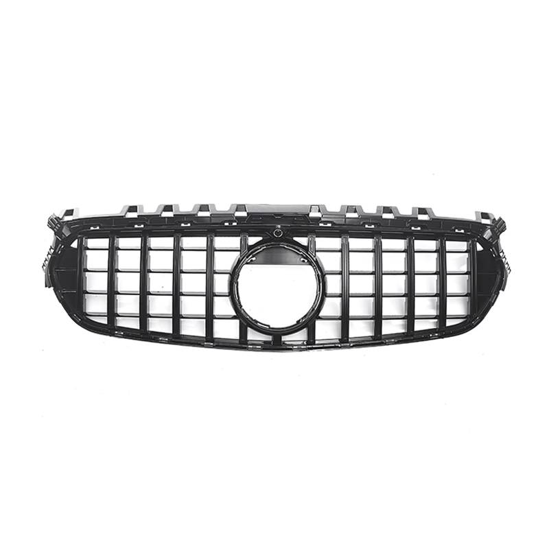 Kühlergrille Kompatibel Mit Benz Für W247 B-Klasse 2020 2021 2022 Auto Obere Stoßstange Haube Mesh Grid Grills Front Grille Racing Grills Stoßstange Haube Grills(Black) von GLILAR