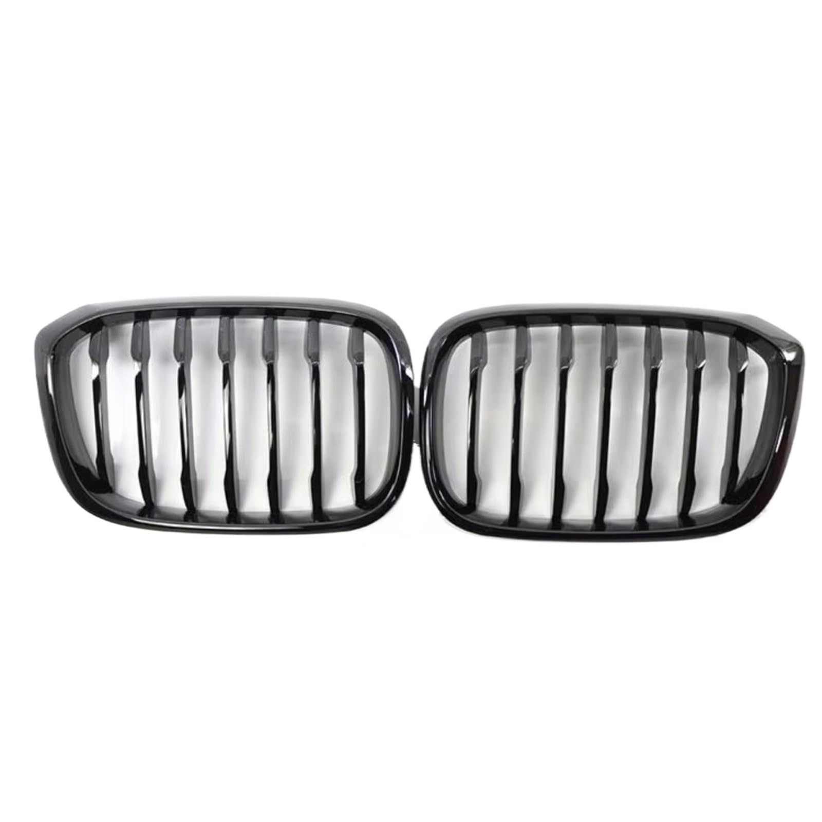 Kühlergrille Kompatibel Mit Für G01 G02 G08 X3 X4 2018 2019 2020 2021 2022 Auto Frontstoßstange Nierengrill Doppellamellengrill Rennsportgrill 51712462817(Single) von GLILAR