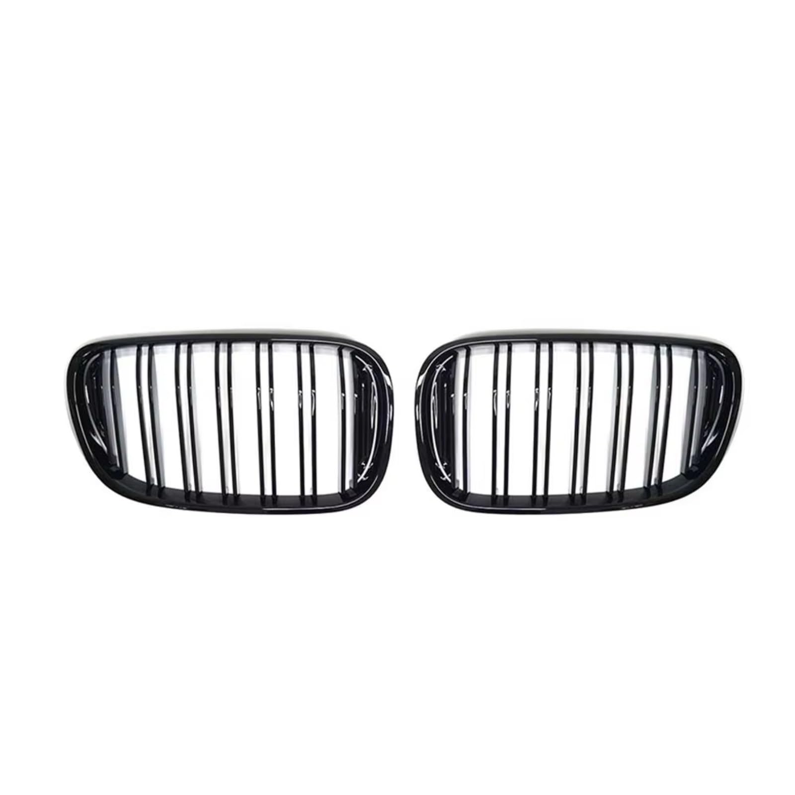 Kühlergrille Kompatibel Mit Für G11 G12 730i 740i 750i 740e 725d 730d 2016 2017 2018 2019 2020 Auto-Frontstoßstange Nierengrill Glänzend Schwarzer Renngrill(Glossy Black) von GLILAR