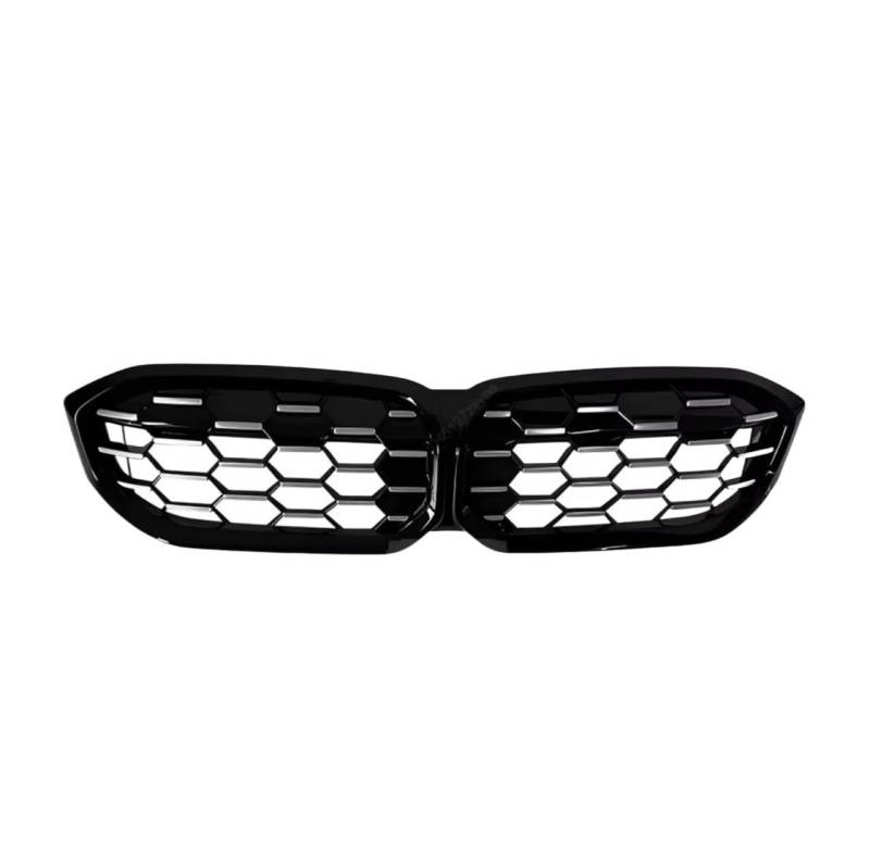 Kühlergrille Kompatibel Mit Für G20 G21 320i 325i 330i M340i LCI 3 Serie 2022 2023 2024 Auto Vorne Niere Mittelgrill Diamantgrill Mesh Grid Grill(Black) von GLILAR