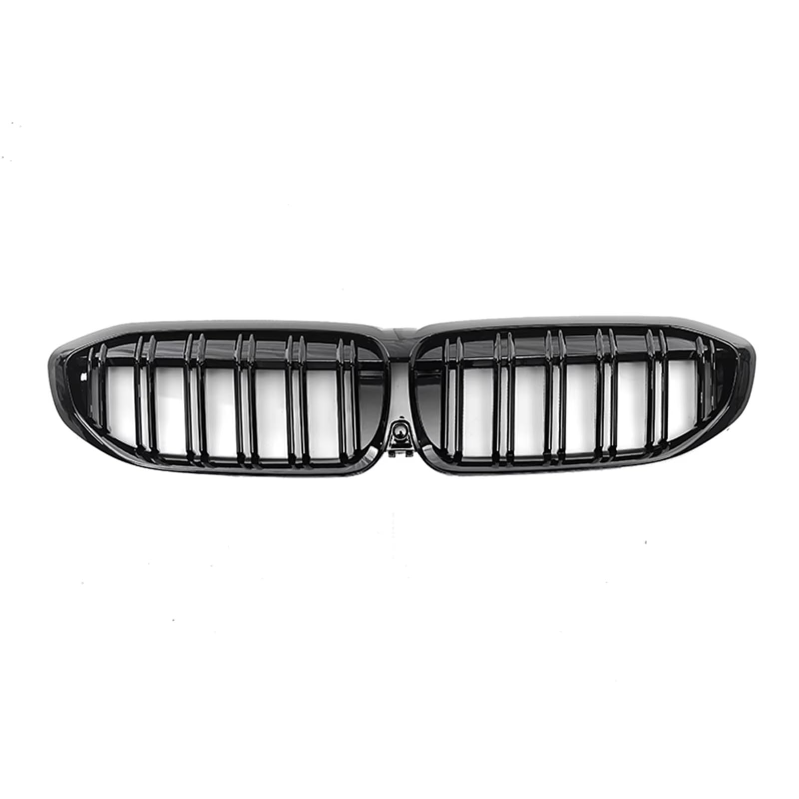 Kühlergrille Kompatibel Mit Für G20 G21 G28 320i 330i M340i 3er 2019 2020 2021 2022 51138072085 Vorderer Oberer Stoßfänger Nierengitter Haube Mesh Racing Grillgitter(Double) von GLILAR