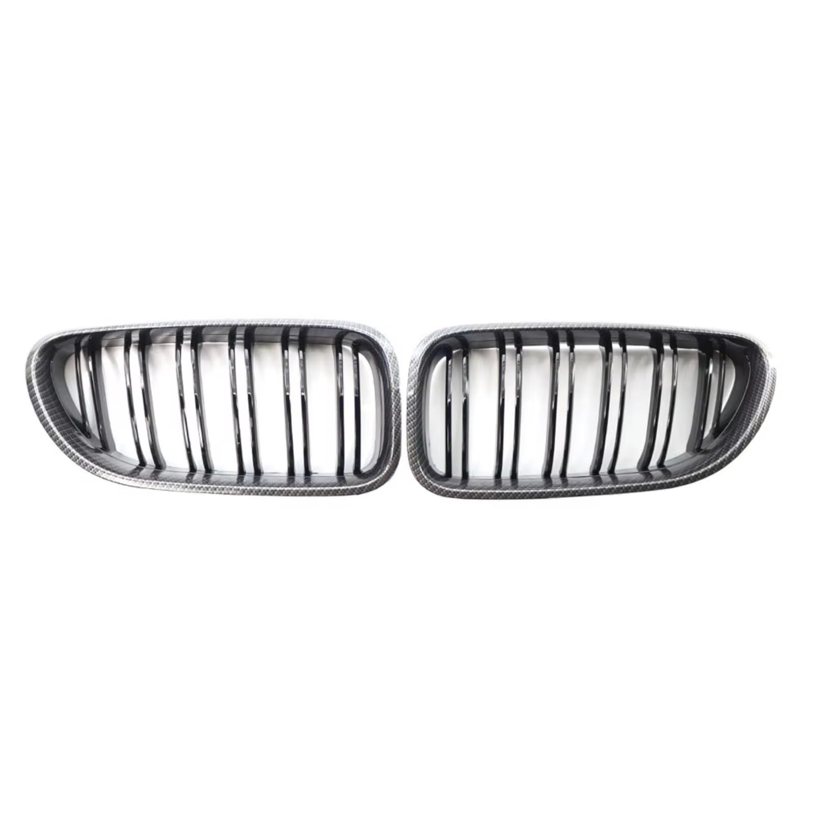 Kühlergrille Kompatibel Mit Für M6 640i 650i F06 F12 F13 2012 2013 2014 2015 2016 2017 Autozubehör Frontstoßstange Nierengrill Gitter Renngitter(Carbon Fiber) von GLILAR