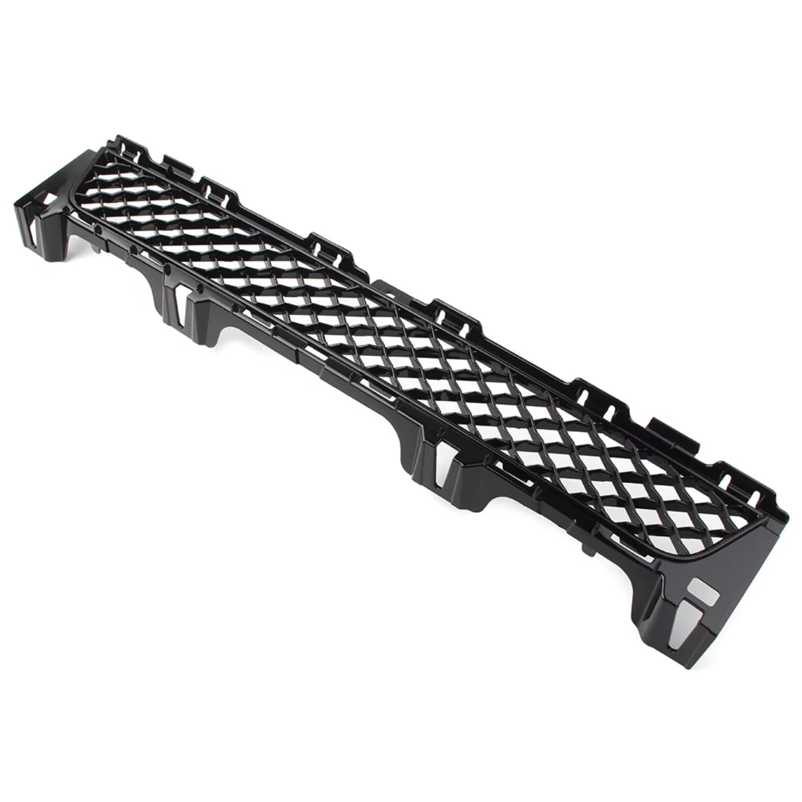 Kühlergrille Kompatibel Mit Jaguar Für XJ 2010 2011 2012 2013 2014 2015 Autozubehör Auto Front Lower Bumper Grille Mesh Grill Kühlergrill C2D3580(Black) von GLILAR