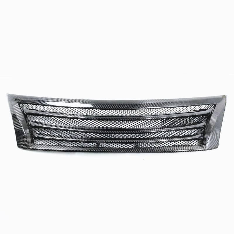 Kühlergrille Kompatibel Mit Nissan Für Teana Für Altima 2013 2014 2015 Auto Oberen Kühlergrill Racing Grills Stoßstange Haube Mesh Grid Grills Waben Stil(Real Carbon Fiber) von GLILAR