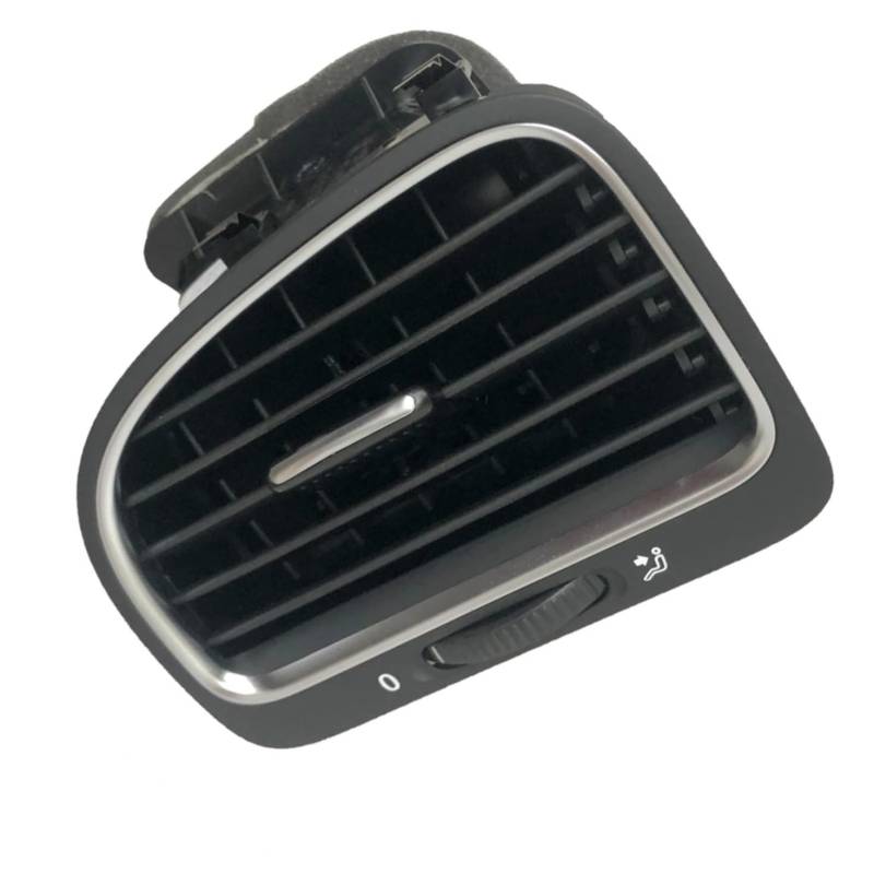 Lüftungsgitter Vorne Kompatibel Mit VW Für Golf Für R32 2009 2010 2011 Hinterer Konsolengrill Armaturenbrett Entlüftungsgitter Armaturenbrett Entlüftungsgitter AC Gitter 5KD819703 5KD819704(Left) von GLILAR