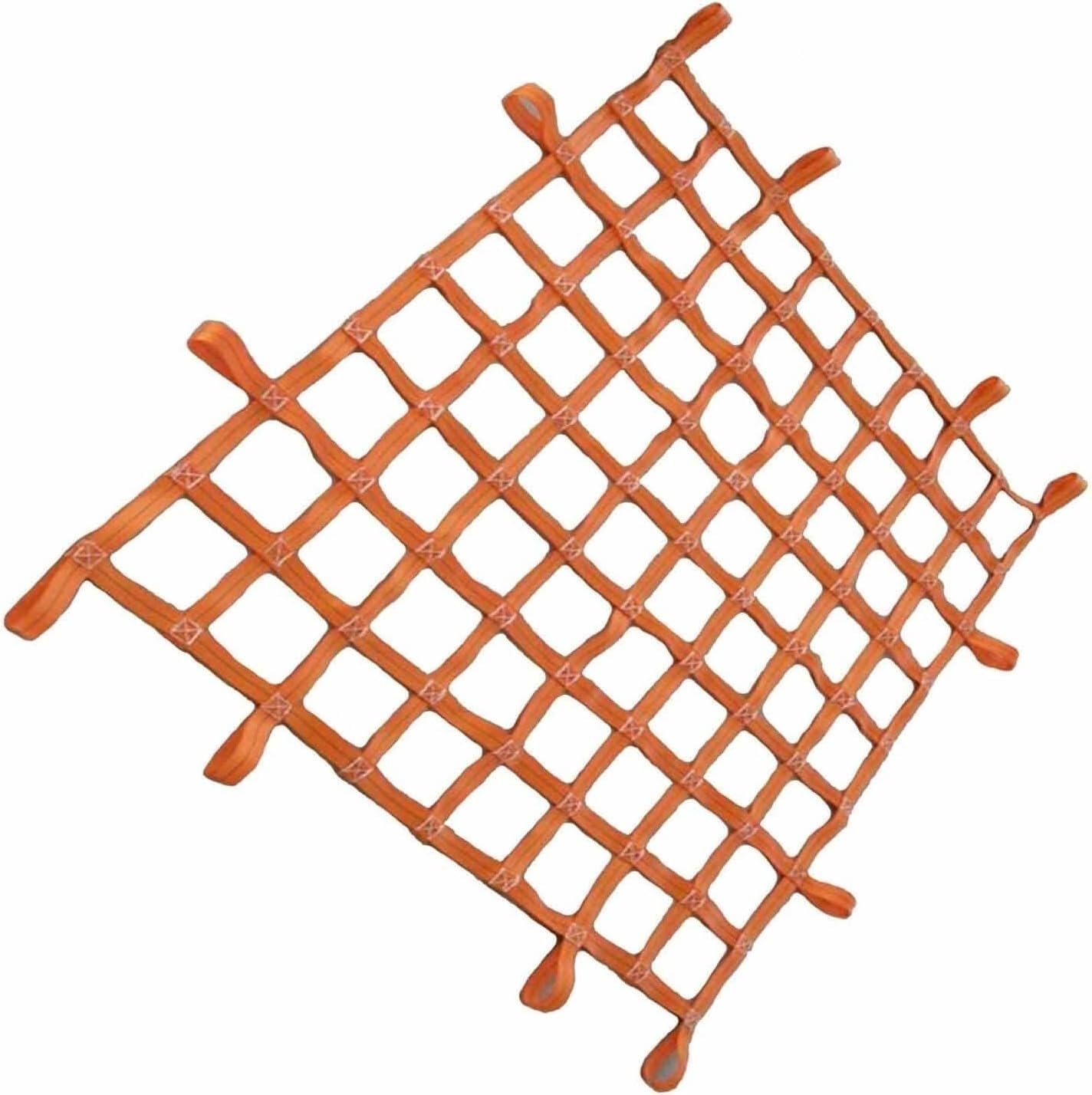 Frachtnetz Polyester Heben Cargo Net 1t/2t/3t/4t Tragfähigkeit für Umzug, Abschleppen und Bau-Takelarbeiten von GLJDMBD