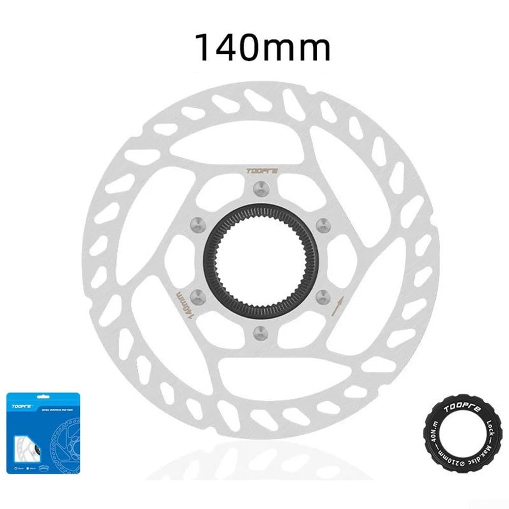 Die hohle Struktur der Scheibe verbessert die Gewichtsverteilung bei Radsportaktivitäten (140 mm) von GLOBALHUT