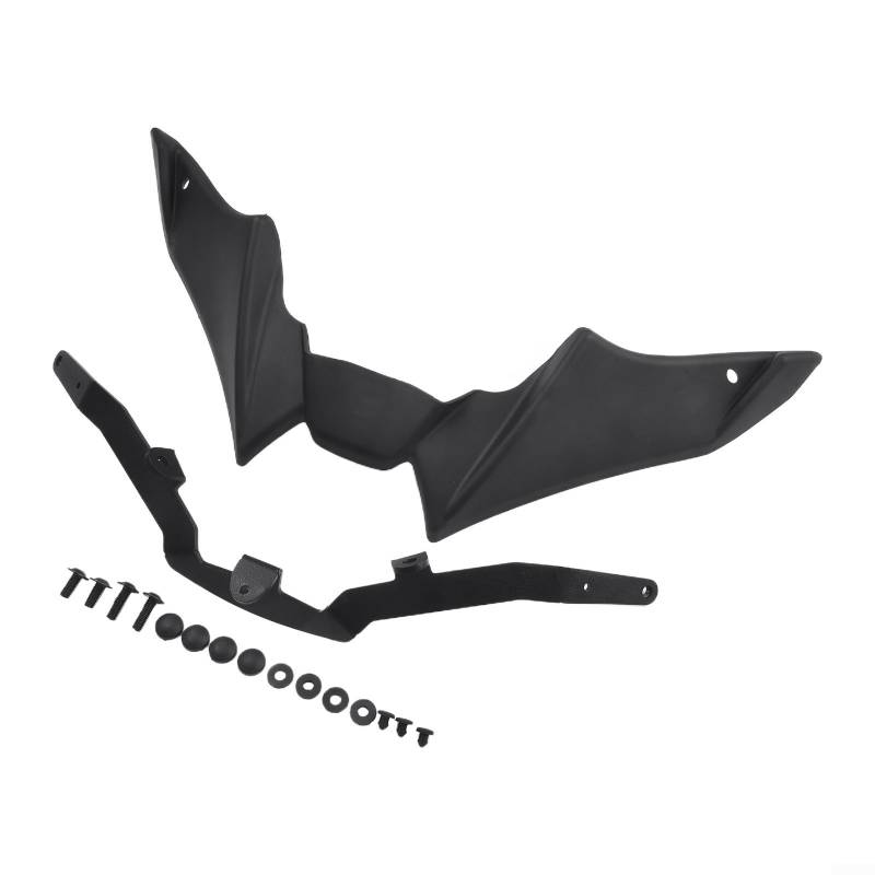 Sporting Wings Aerodynamische Deflektoren für MT09 SP Motorräder von 21 bis 23 Modelljahren (Schwarz) von GLOBALHUT