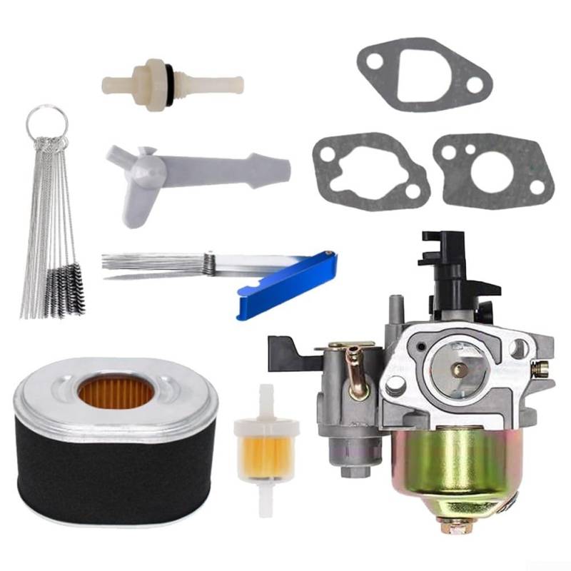 Vergaser-Kit für GX120 GX140 GX168 5-6,5 PS Motor mit Luftfilter Tune-Up Kit Reinigungsset Dichtung Ersatzteile von GLOBALHUT