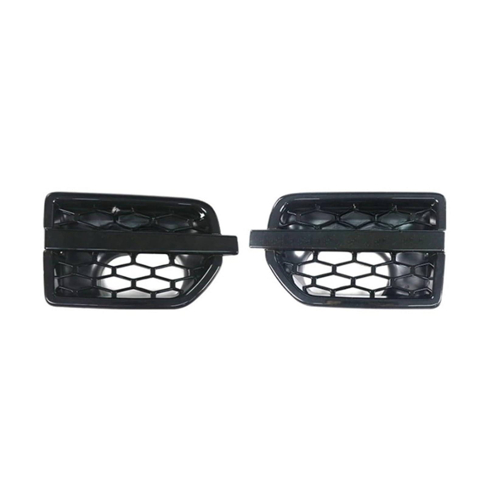 GLONHKDI 2 Stück kompatibel for Land Rover Discovery4 LR4 Auto-Seitengitter Lufteinlass Kotflügel Lüftungsschlitze Grill in Santorini 2010 2011 2012 2013 2014 2015 2016(Black-1 Pair) von GLONHKDI