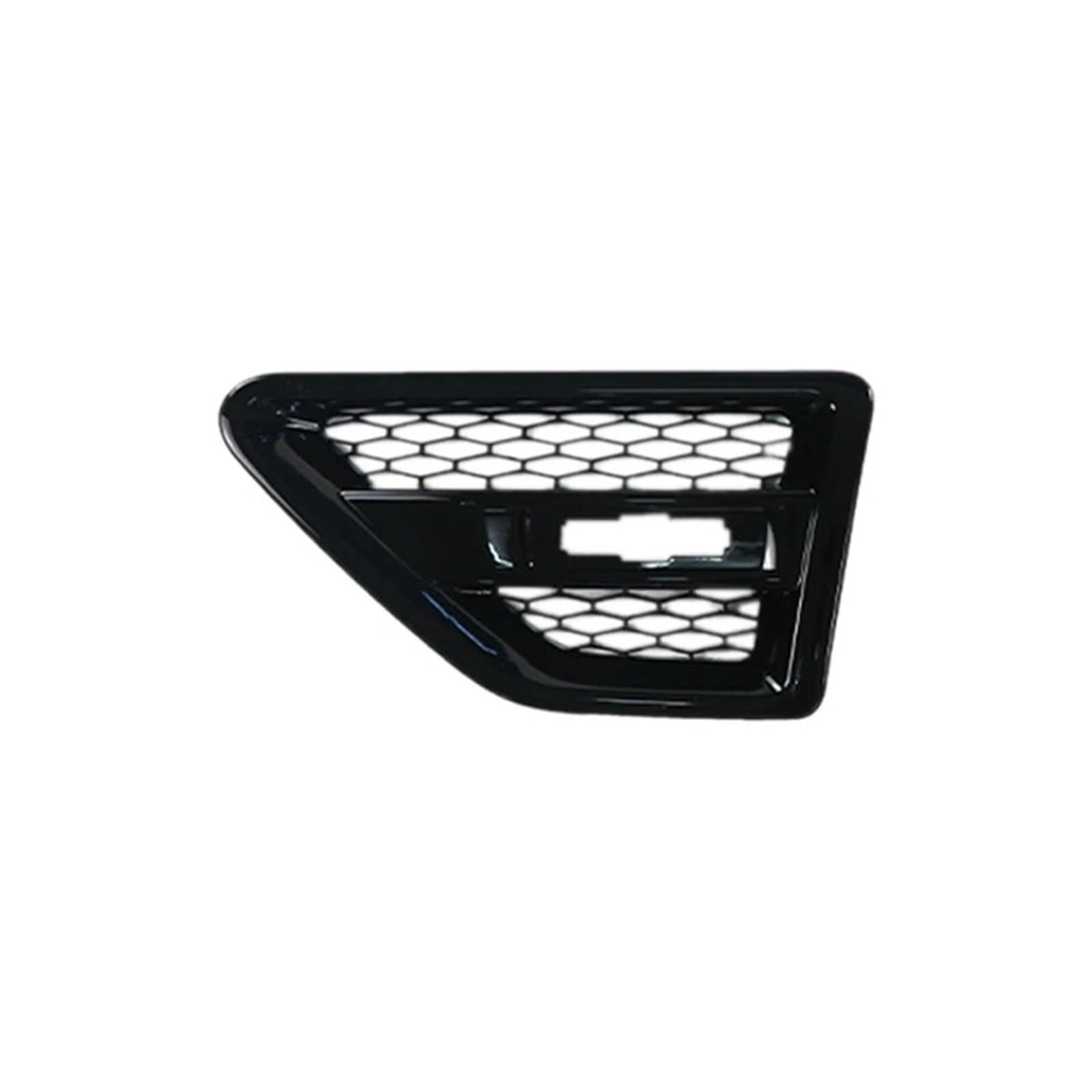 GLONHKDI Auto Kotflügel Seite Air Vent Flow Grill Abdeckung Kompatibel for Land Rover Freelander 2 LR2 2006-2016 Kotflügel Grille trim Dekoration(Black Left) von GLONHKDI