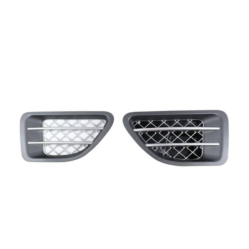 GLONHKDI Auto-Seitenkotflügel Air Vent Mesh Frontgrill Grill kompatibel for Land Rover Range Rover Sport L320 2005 2006 2007 2008 2009 ABS-Zubehör(1 pair) von GLONHKDI