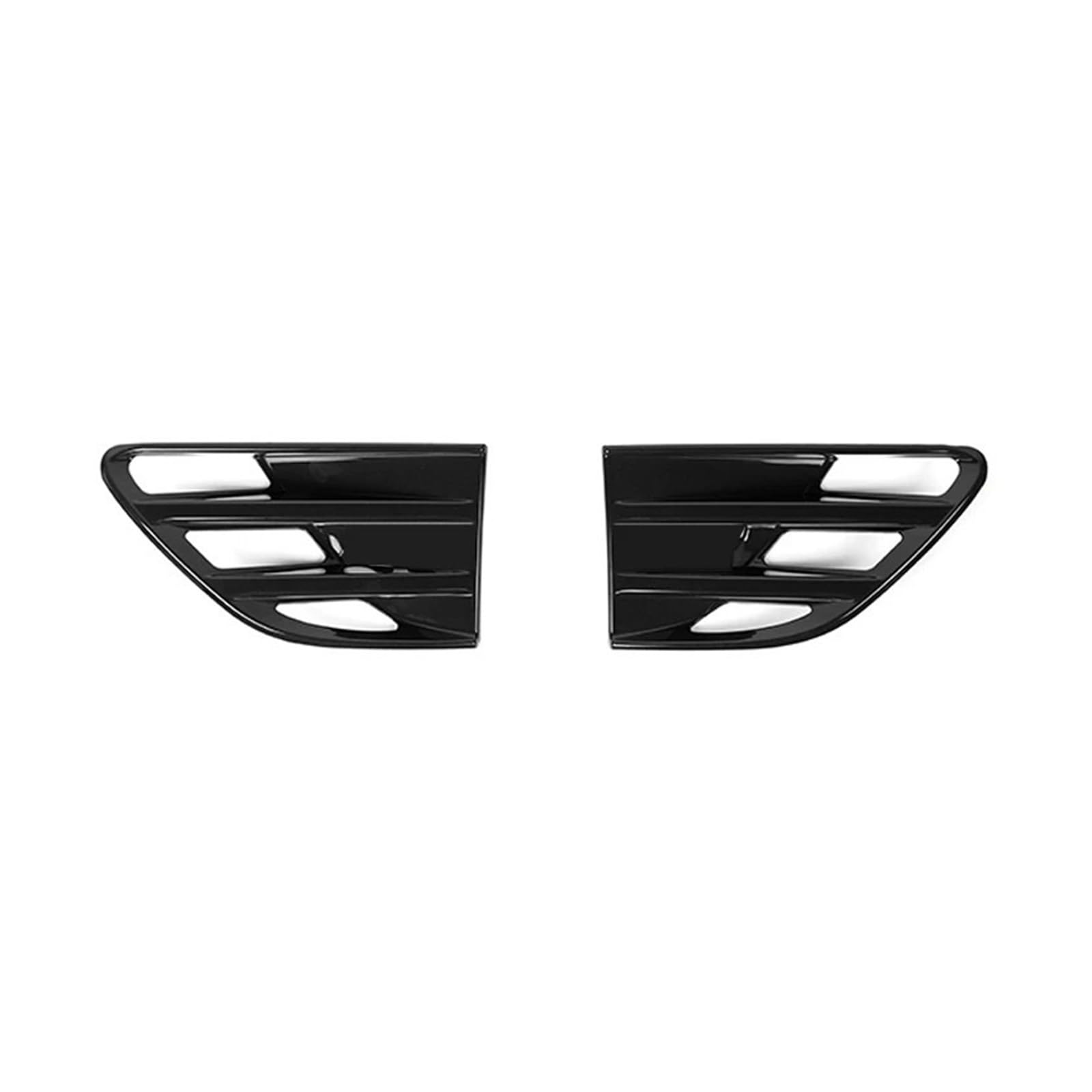 GLONHKDI Auto Vorderseite Kotflügel Grille Air Vent Dekoration Abdeckung Kompatibel for F150 Raptor 2009 2010 2011 2012 2013 2014 Außen Zubehör(Black) von GLONHKDI