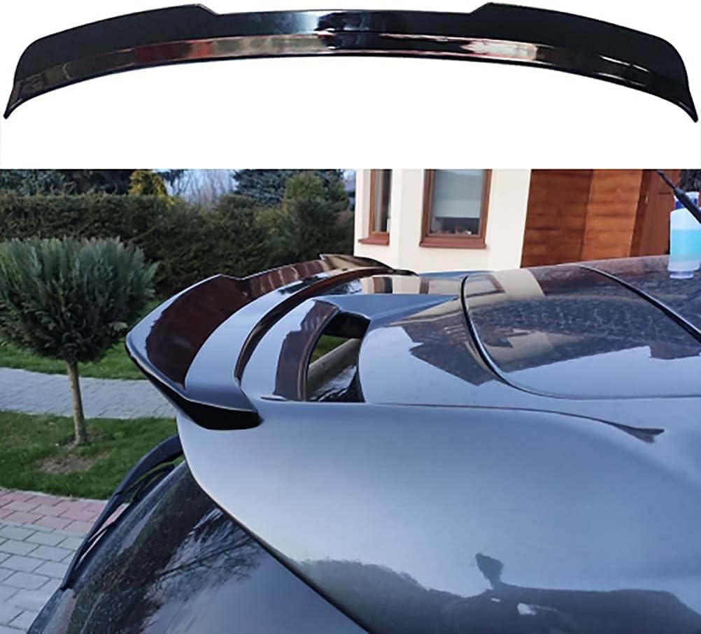 Auto ABS Heckspoiler Spoiler für Renault Megane 4 IV GT Sport Tourer 2016-2022, Auto Kratzfest Kofferraum Heckspoiler Heckflügel Lippe, Dekoration Zubehör von GLUC