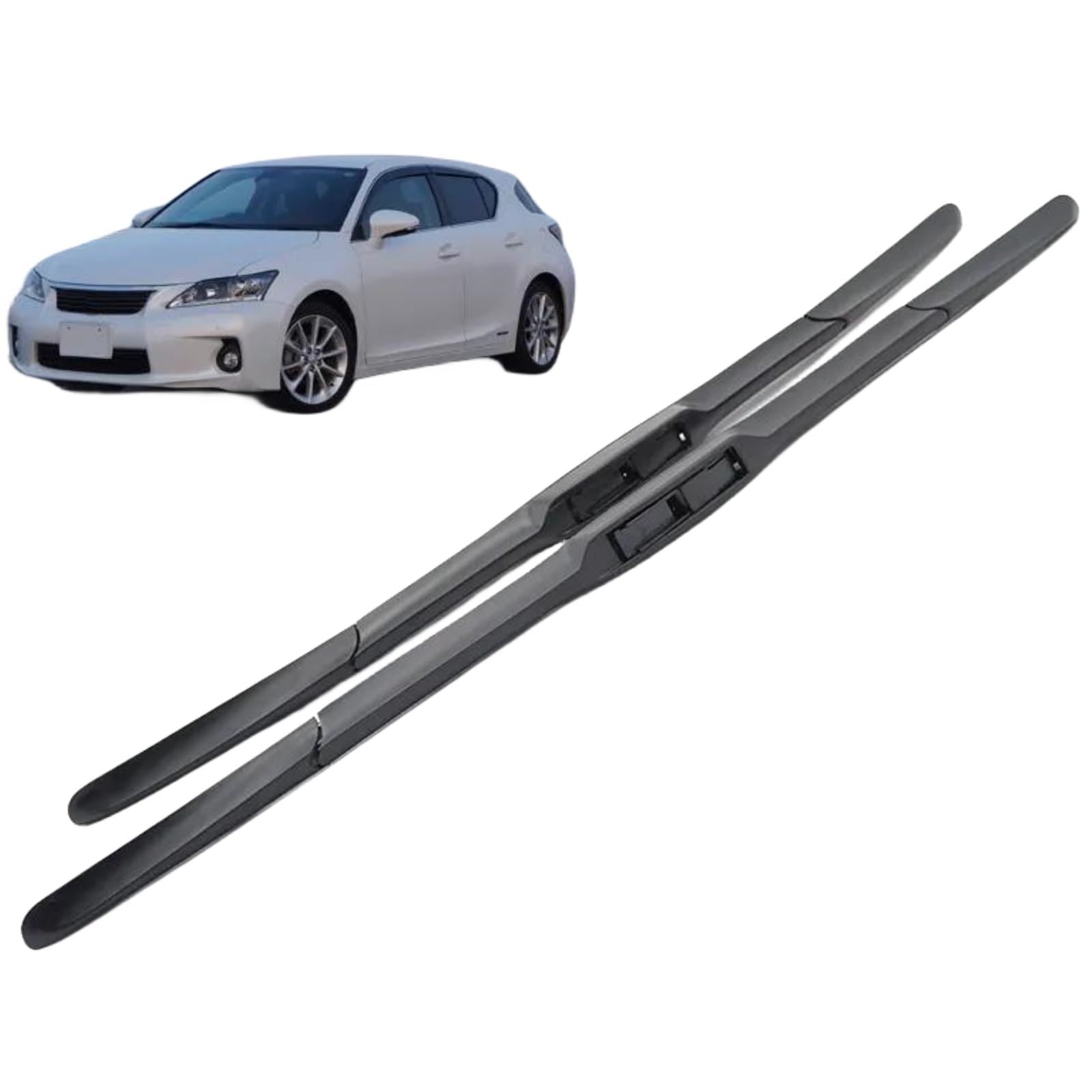 Vordere Scheibenwischer für Lexus CT200h 2011-2017 26"+18", Auto Frontwischerblätter Windschutzscheibe Fenster Autozubehör Wischerblätter von GLYGLY