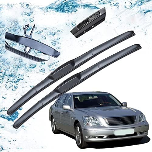 Vordere Scheibenwischer für Lexus LS430 XF30 2000 2001 2002 2003 2004 2005 2006, Auto Frontwischerblätter Windschutzscheibe Fenster Autozubehör Wischerblätter von GLYGLY