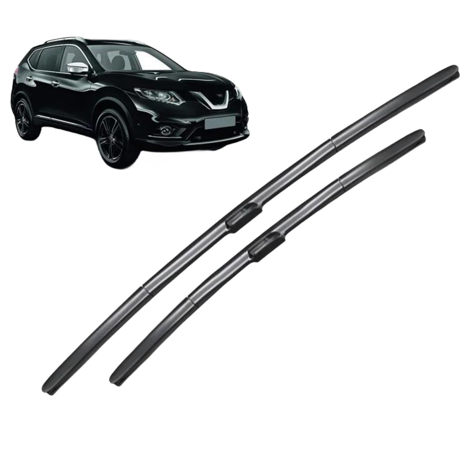 Vordere Scheibenwischer für Nissan X-Trail T32 2013-2020 26"+17", Auto Frontwischerblätter Windschutzscheibe Fenster Autozubehör Wischerblätter von GLYGLY