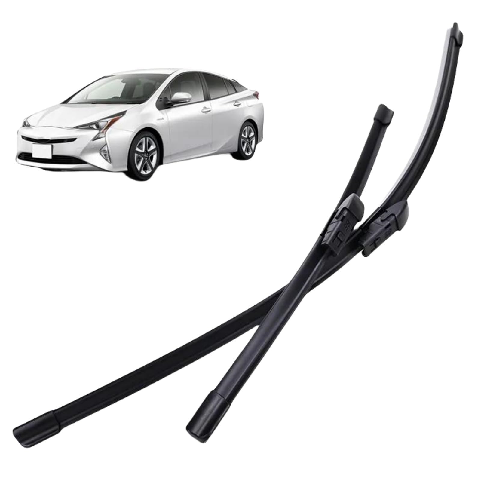 Vordere Scheibenwischer für Toyota Prius XW50 2016-2021 26"+16", Auto Frontwischerblätter Windschutzscheibe Fenster Autozubehör Wischerblätter von GLYGLY