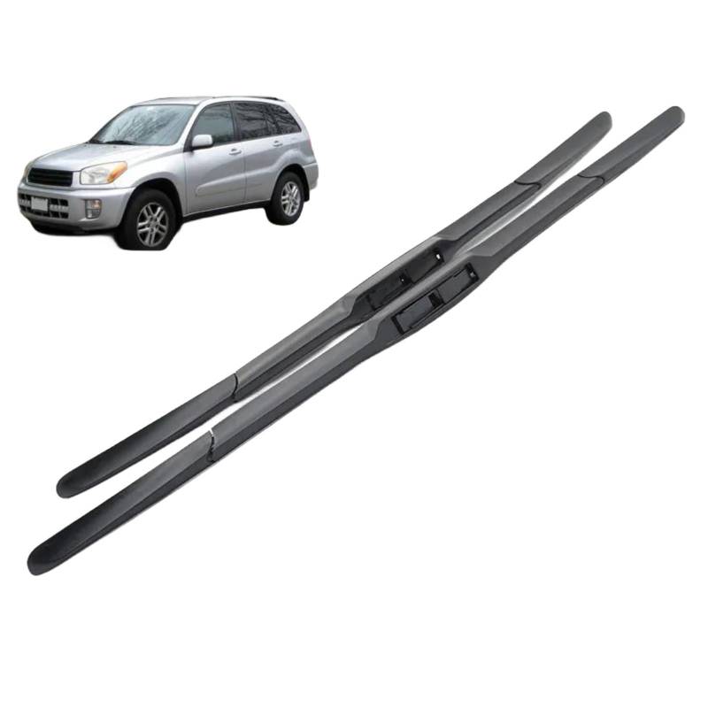 Vordere Scheibenwischer für Toyota RAV4 XA20 2000-2005 24"+19", Auto Frontwischerblätter Windschutzscheibe Fenster Autozubehör Wischerblätter von GLYGLY