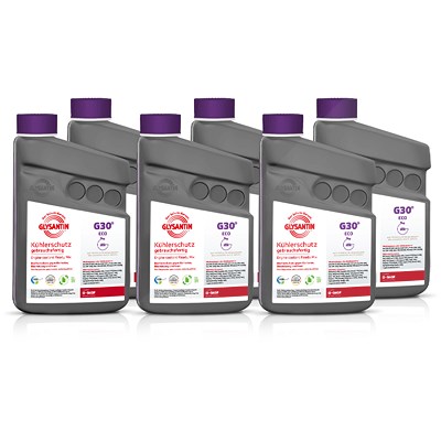 Glysantin 6x 1 L G30® Ready Mix ECO BMB 100 Kühlerfrostschutz Kühlerschutz von GLYSANTIN