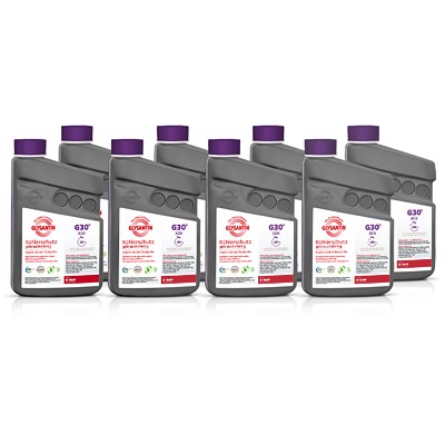 Glysantin 8x 1 L G30® Ready Mix ECO BMB 100 Kühlerfrostschutz Kühlerschutz von GLYSANTIN