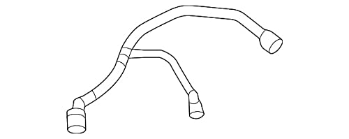 GM Genuine Parts 12673862 PCV-Rohr, für Kurbelgehäuse, Schwarz von GM GENUINE PARTS