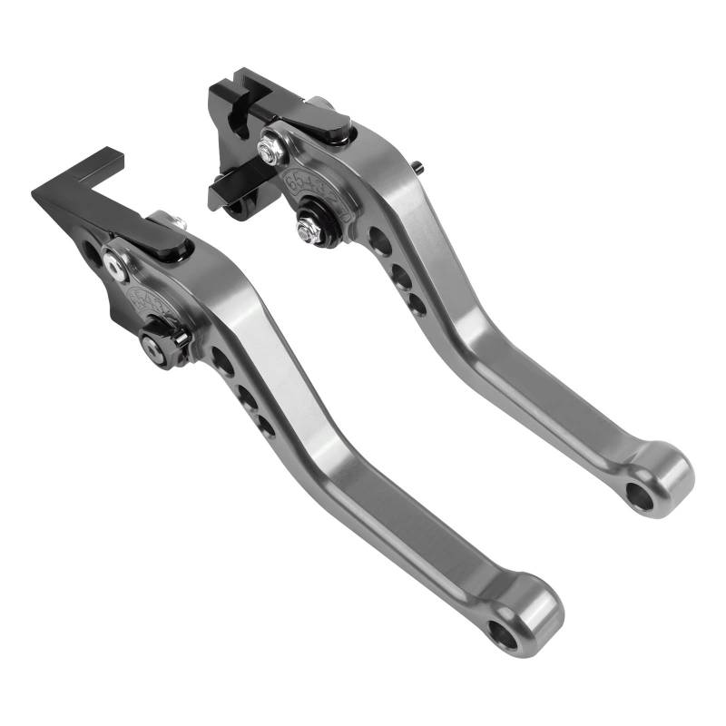 Kupplung Bremshebelsets Für K&AWASAKI Für ER-6N Für ER-6F 2006 2007 2008-2020 2021 Motorrad Einstellbarer Kurzer/Langer Bremskupplungshebel(6) von GMEVEMKFKG