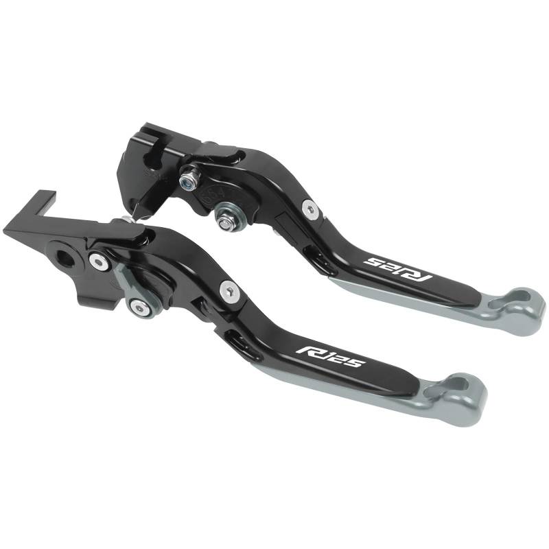 Kupplung Bremshebelsets Für Y&AMAHA Für YZF Für R125 2014 2015 2016 2017 2018 2019 2020 2021 2022 Motorrad Verstellbare Klappbare Ausziehbare Bremskupplungshebel(14) von GMEVEMKFKG