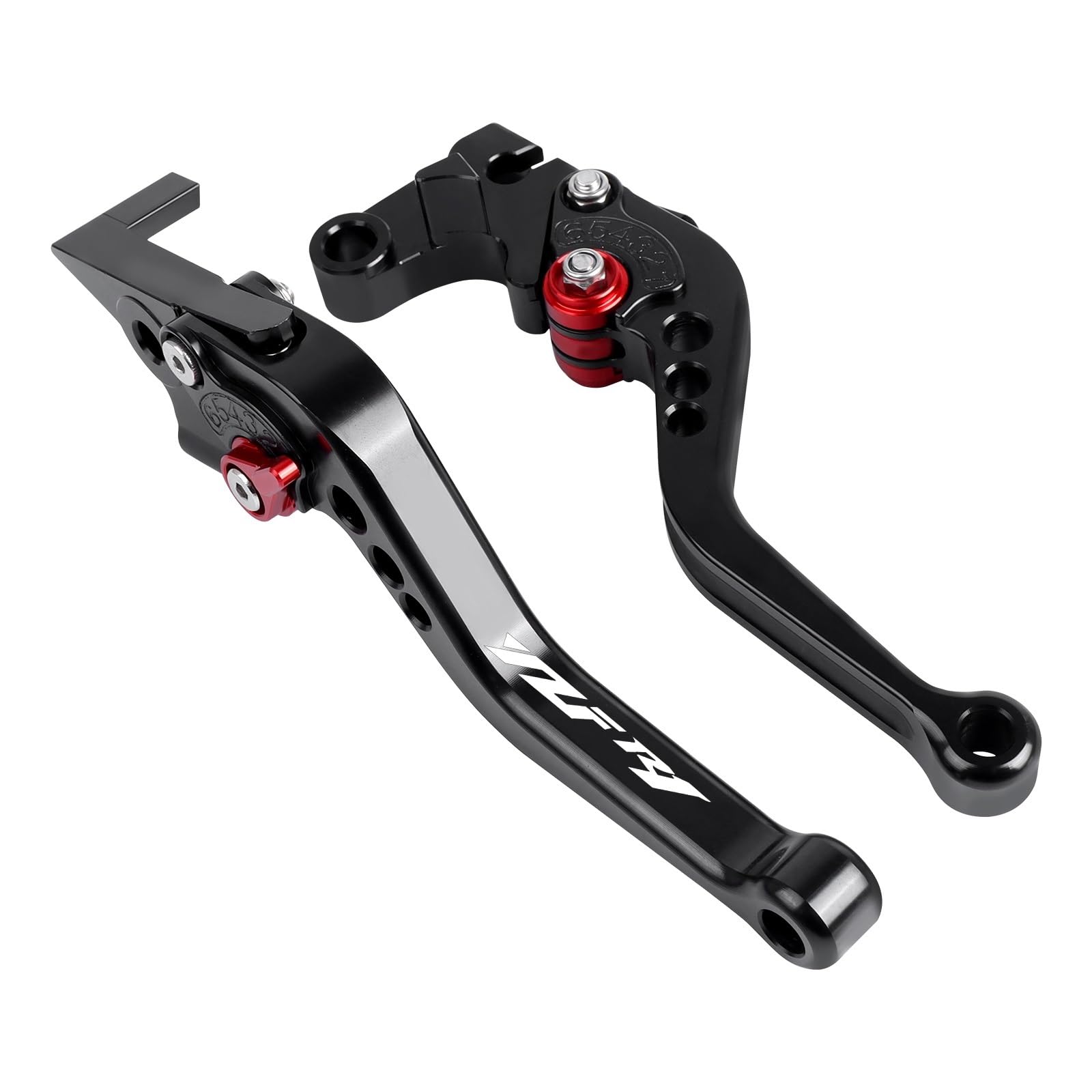 Kupplung Bremshebelsets Für Y&AMAHA Für YZF-R1 1999 2000 2001 2002-2014 2015 2016 2017 2018 Motorrad Klappbare Ausziehbare Bremskupplungshebel(14) von GMEVEMKFKG