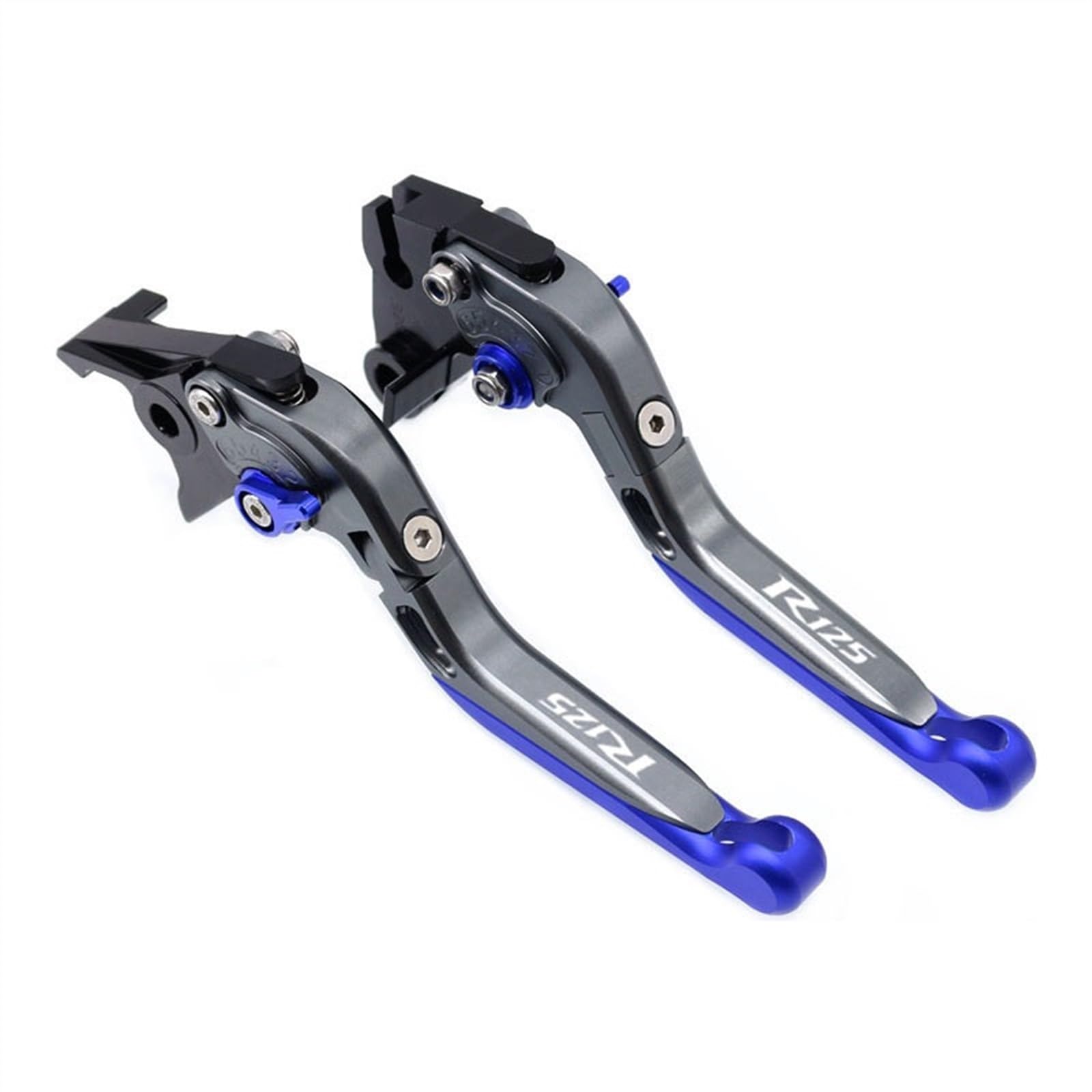 Kupplung Bremshebelsets Für Y&AMAHA Für YZF-R125 2014 2015 2016 2017 Motorrad Klappbare Ausziehbare Bremskupplungshebel(19) von GMEVEMKFKG