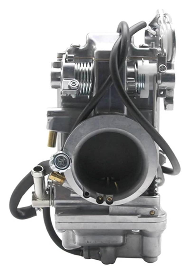 Vergaseranlagen Für Mikuni Für H&arley EVO Twin Cam XL883 FLHS HSR 45mm Vergaser 45mm Carb Motorrad Beschleunigerpumpe von GMEVEMKFKG