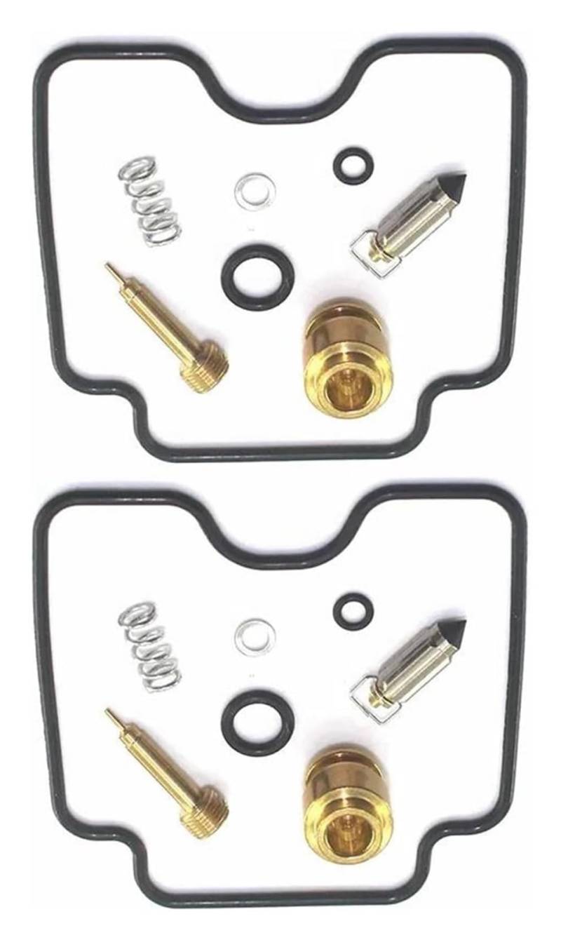 Vergaseranlagen Für S&UZUKI GS500 2001-2002 Kraftstoffsystem Ersatzteile Motorrad Vergaser Reparatursatz Nadelventil Schwimmermembran(2 Sets a) von GMEVEMKFKG