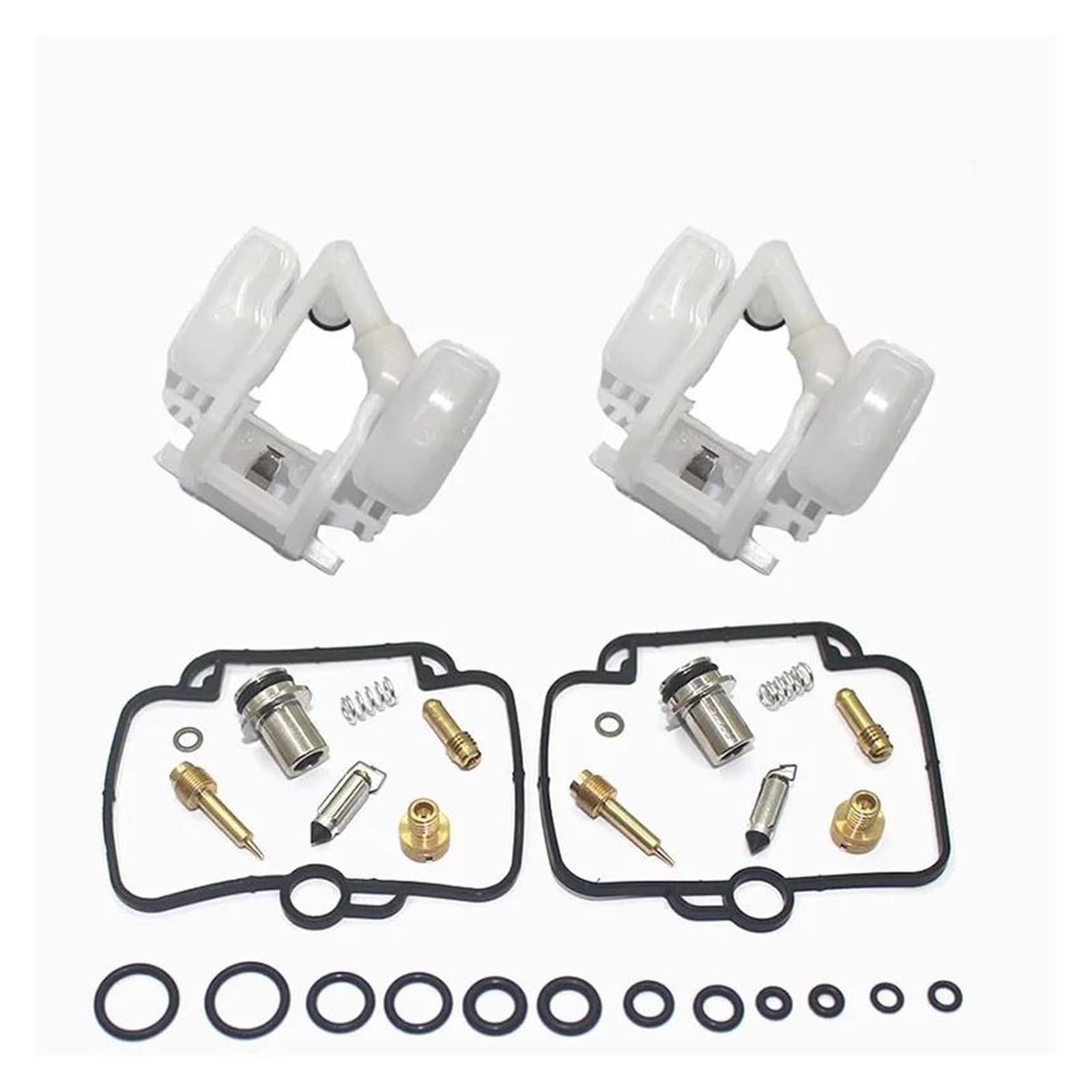 Vergaseranlagen Für S&UZUKI GS500E 1990 1991 1992 1993 1994-2000 2 Satz Motorradvergaser-Reparatursatz Kolbenmembranschwimmer(2 Sets D) von GMEVEMKFKG