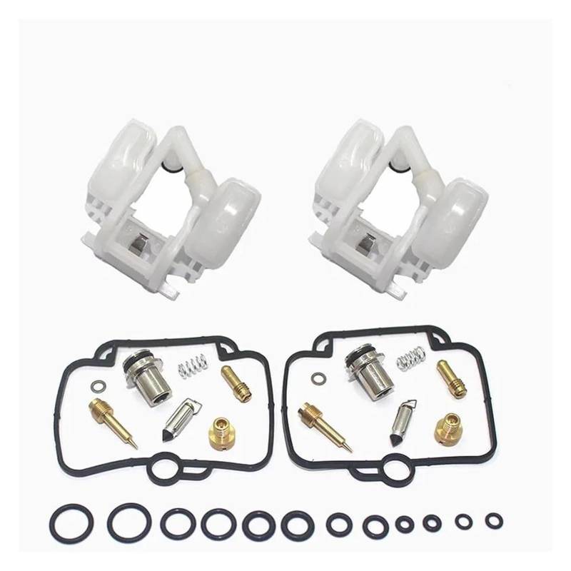 Vergaseranlagen Für S&UZUKI GS500E 1990 1991 1992 1993 1994-2000 2 Satz Motorradvergaser-Reparatursatz Kolbenmembranschwimmer(2 Sets D) von GMEVEMKFKG